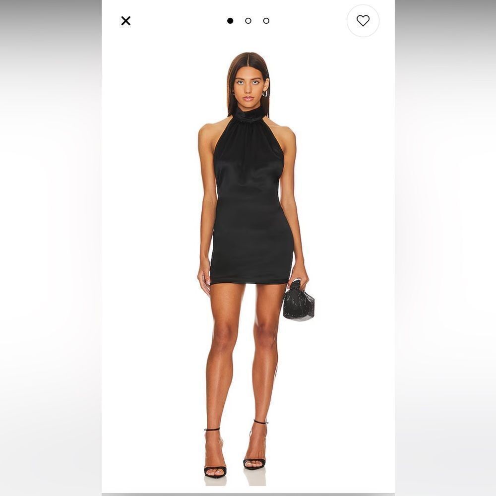 NWT nonchalant label Auden dress in‎ black large